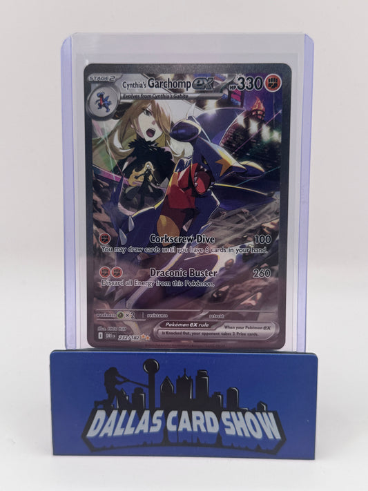 2025 Pokemon - Cynthia's Garchomp ex (SIR) - 232/182 Destined Rivals NM