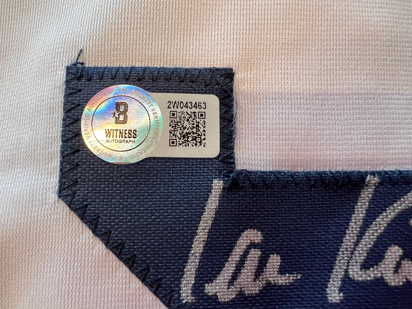 IAN KINSLER DETROIT TIGERS SIGNED JERSEY w/Go Tigers BAS COA