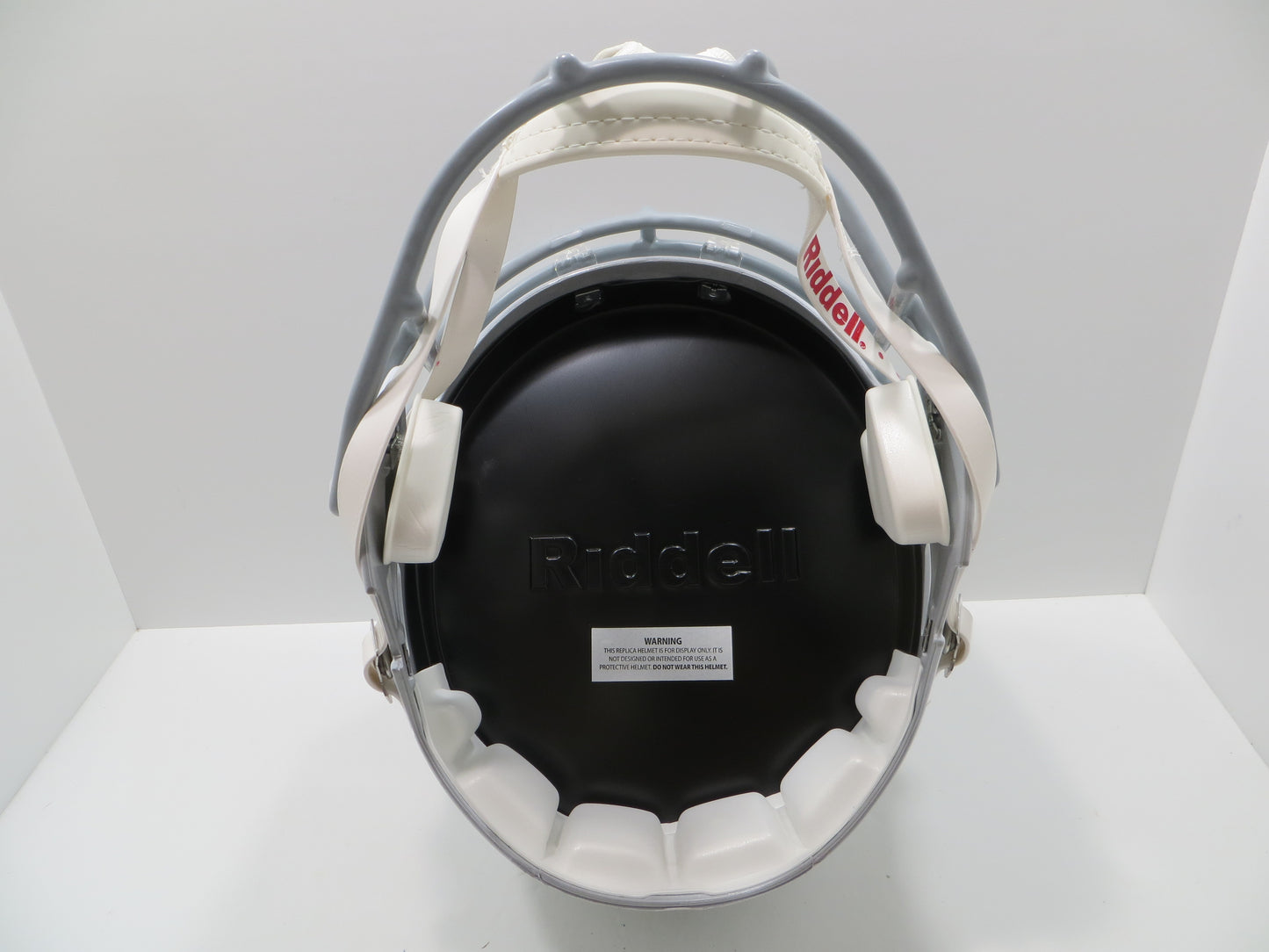 JOE GREENE NORTH TEXAS MEAN GREEN SIGNED FULL SIZE White HELMET w/CHOF84 JSA