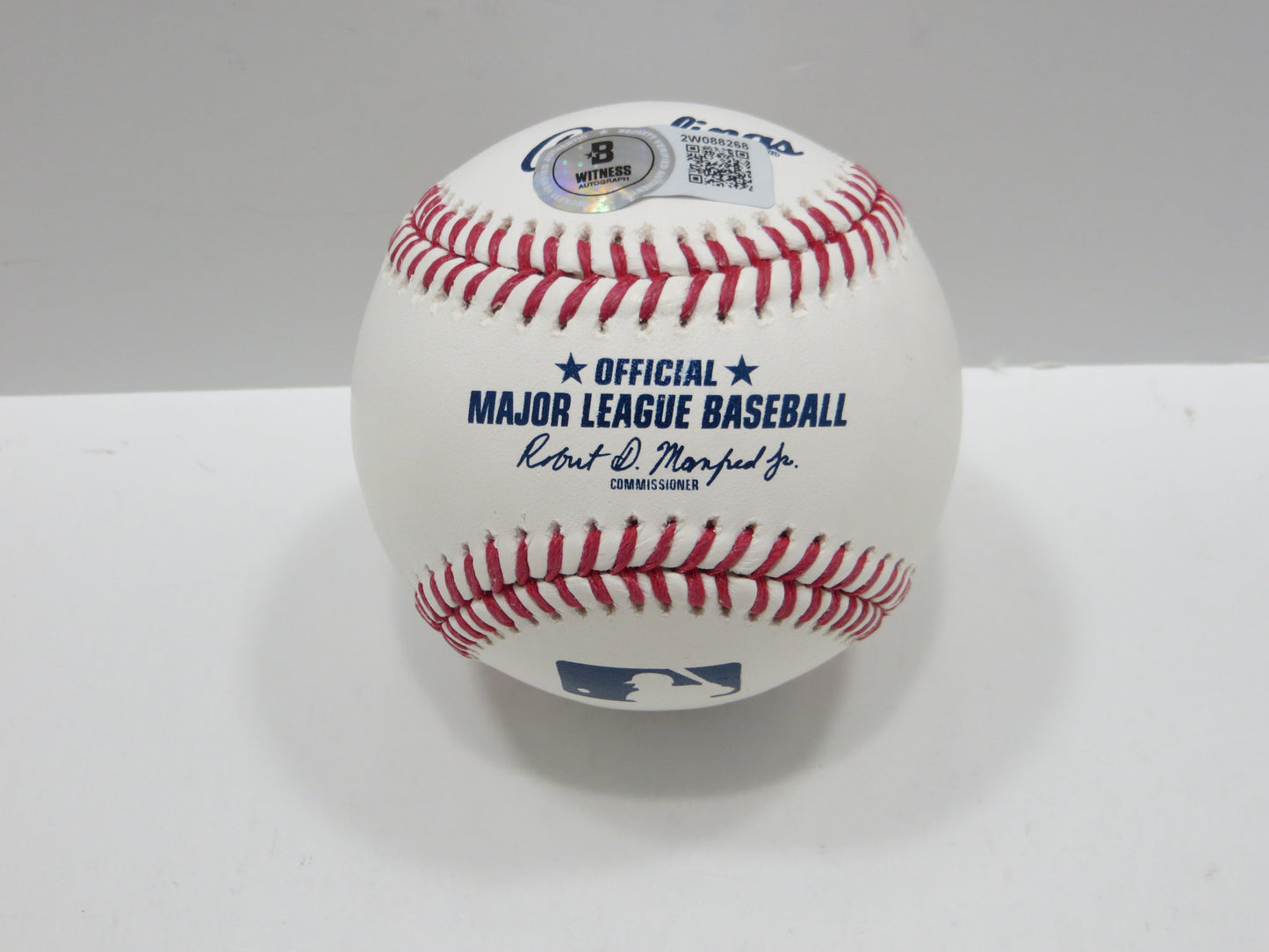 PAT PATRICK MAHOMES SR SIGNED OML BASEBALL Twins Cubs Mets Rangers w/INSC BAS