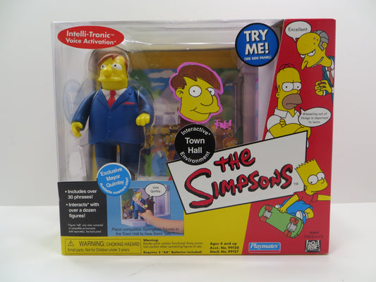 TONE RODRIGUEZ SIGNED SKETCHED Mayor Quimby - Town Hall SIMPSONS FIGURINE