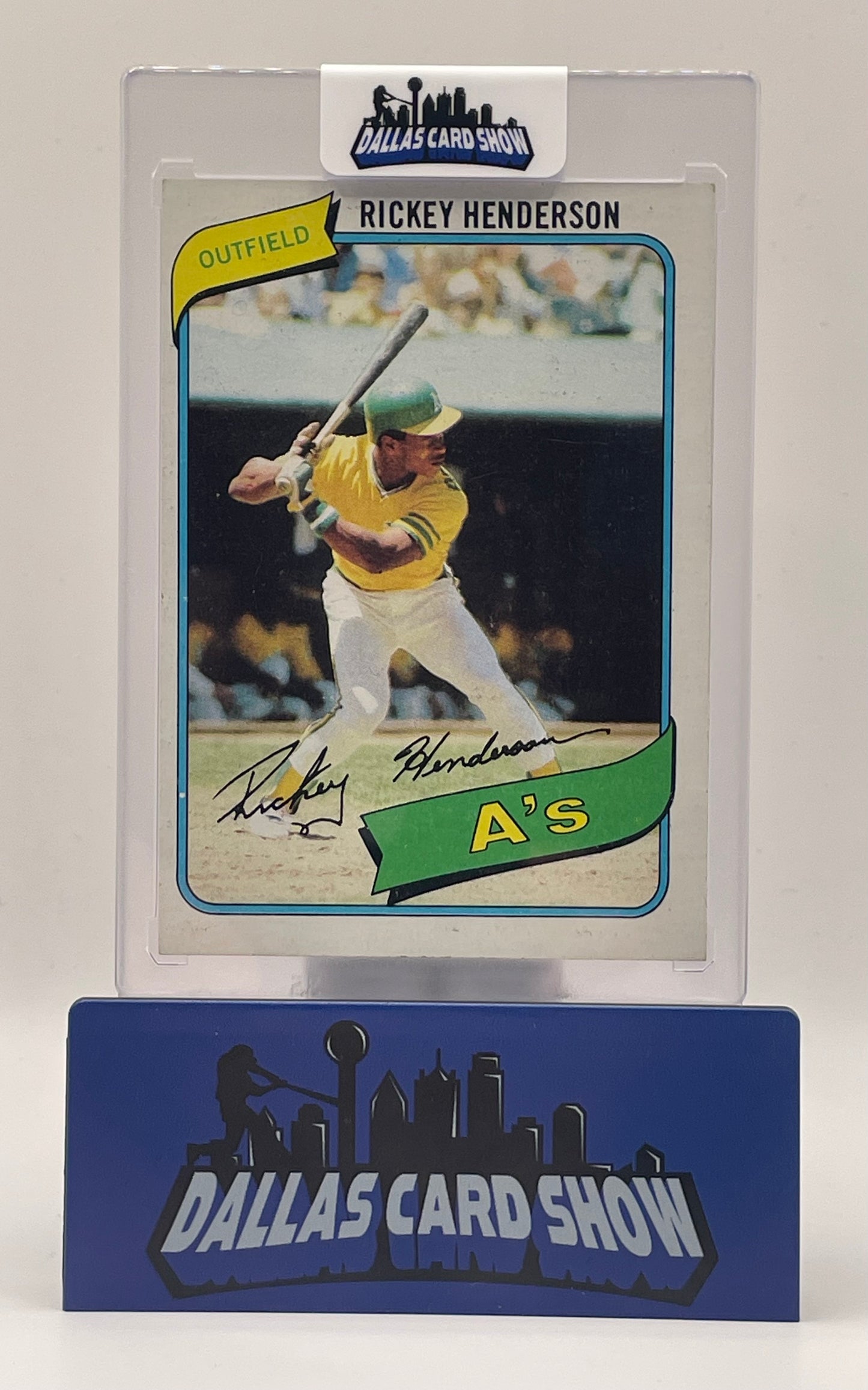1980 Topps #482 Rickey Henderson Rookie RC