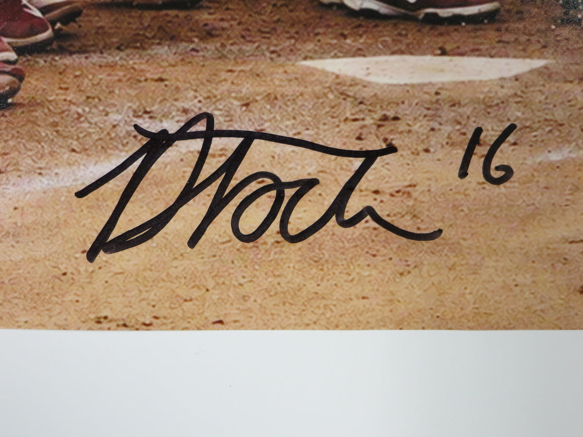 DAYTON TOCKEY OKLAHOMA OU SOONERS SIGNED 16x20 Walk Off BAS