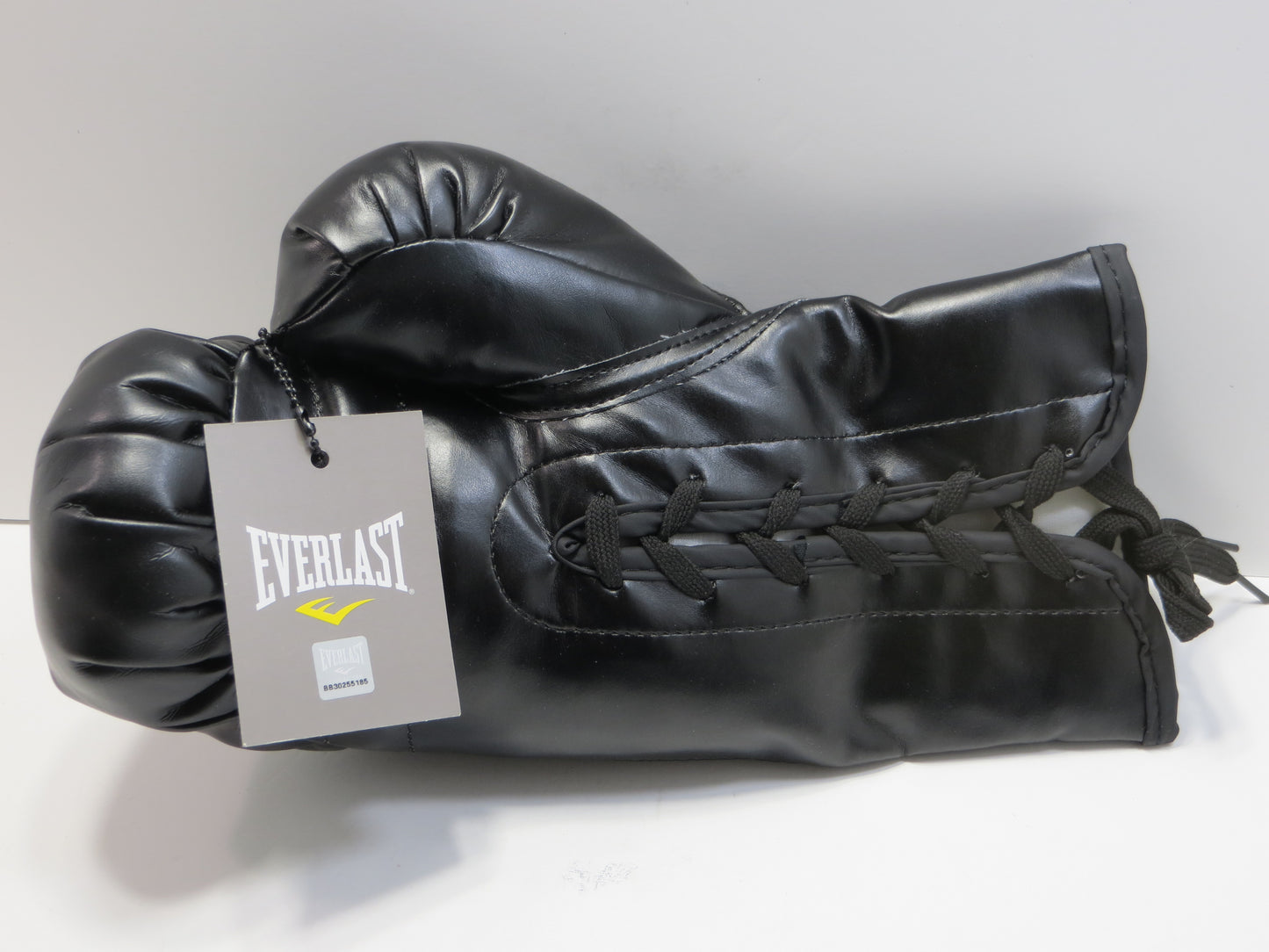 ED TOO TALL JONES SIGNED RIGHT BLACK BOXING GLOVE Dallas Cowboys BAS COA