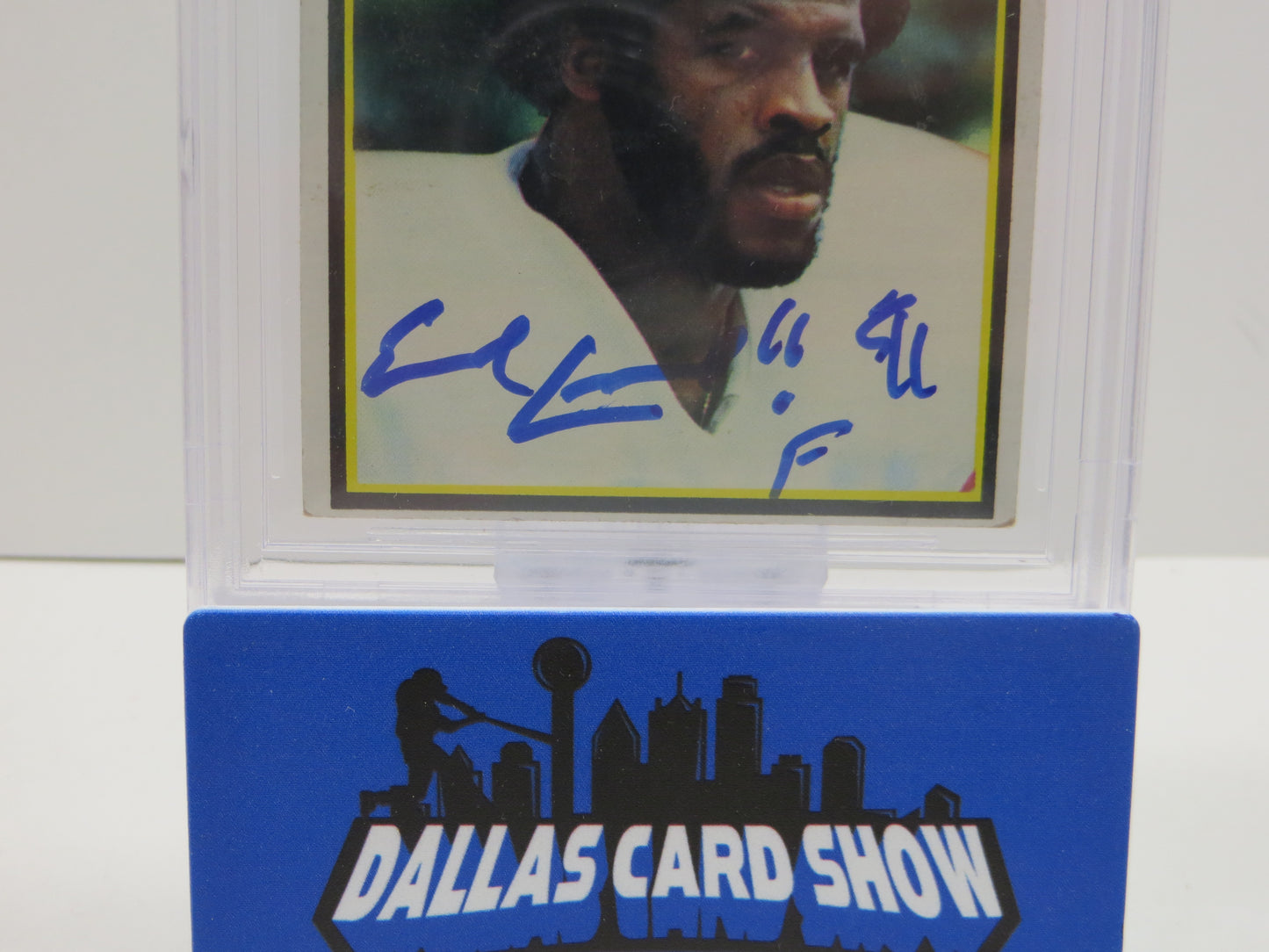 EARL CAMPBELL SIGNED 1979 Topps #390 BGS BAS SLAB w/HOF AUTO 10 OILERS Rookie