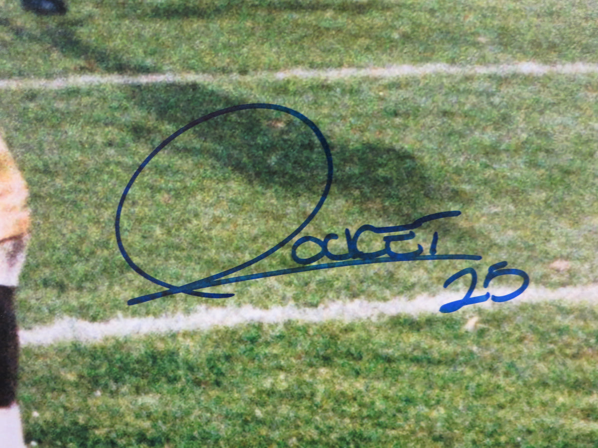 ROCKET ISMAIL NOTRE DAME SIGNED Touchdown 16x20 BAS