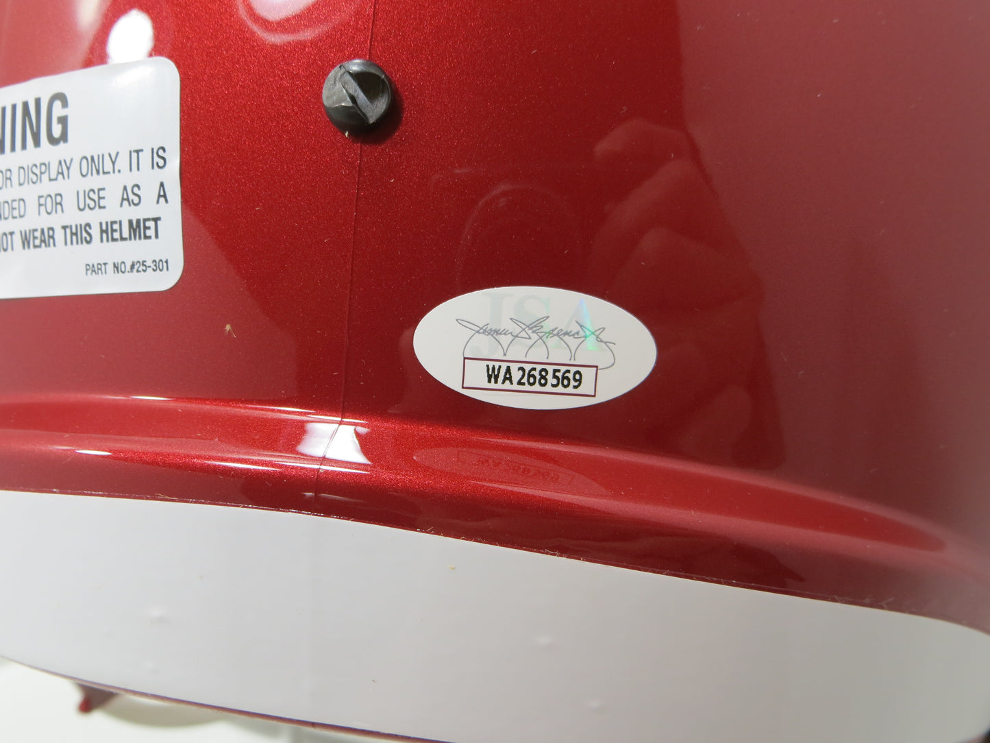 MARVIN MIMS OU OKLAHOMA SOONERS SIGNED FULL SIZE w/Boomer BRONCOS JSA