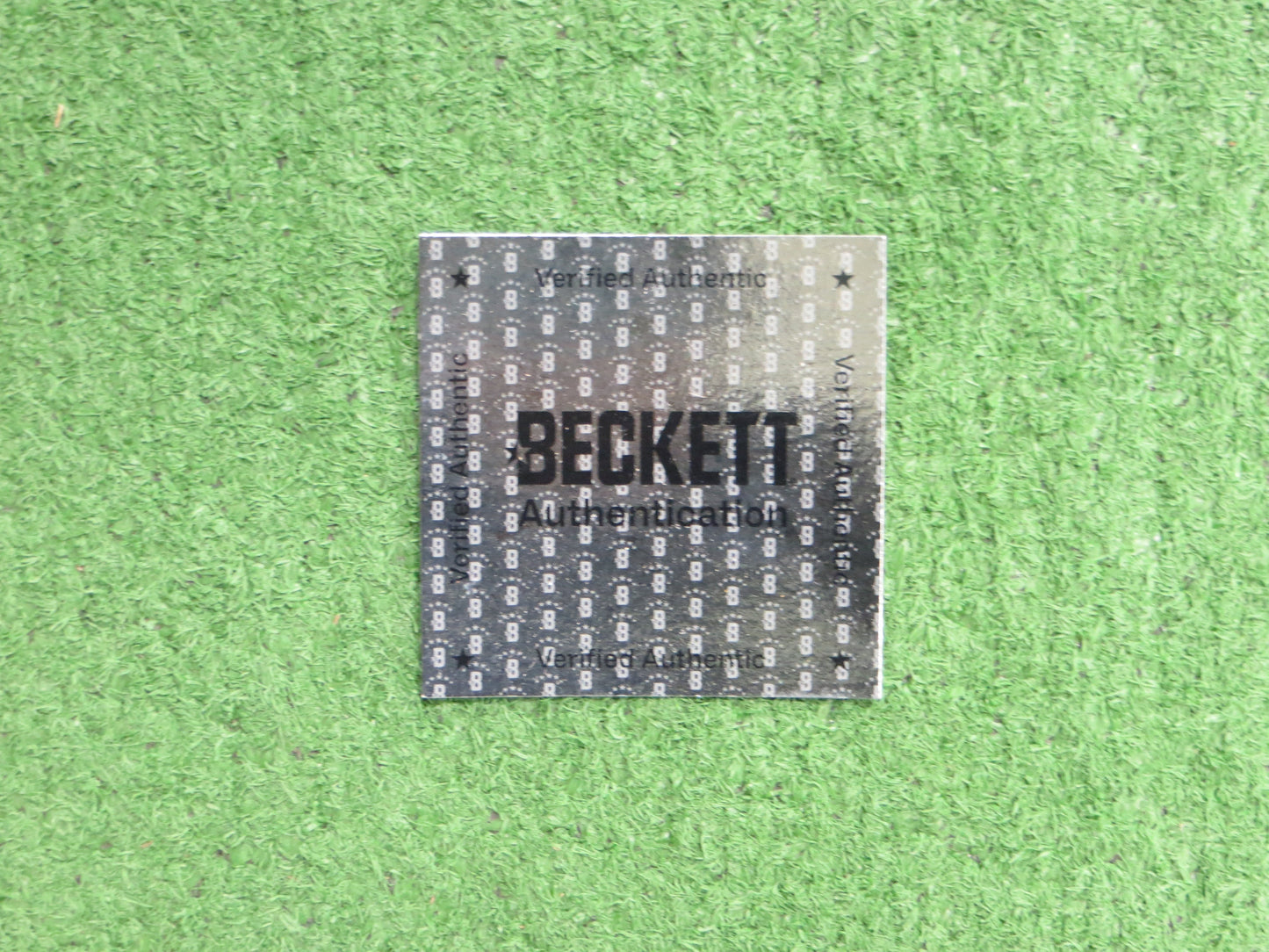 ROCKET ISMAIL DALLAS COWBOYS SIGNED 24x36 Dallas Card Show FOAM BOARD BAS