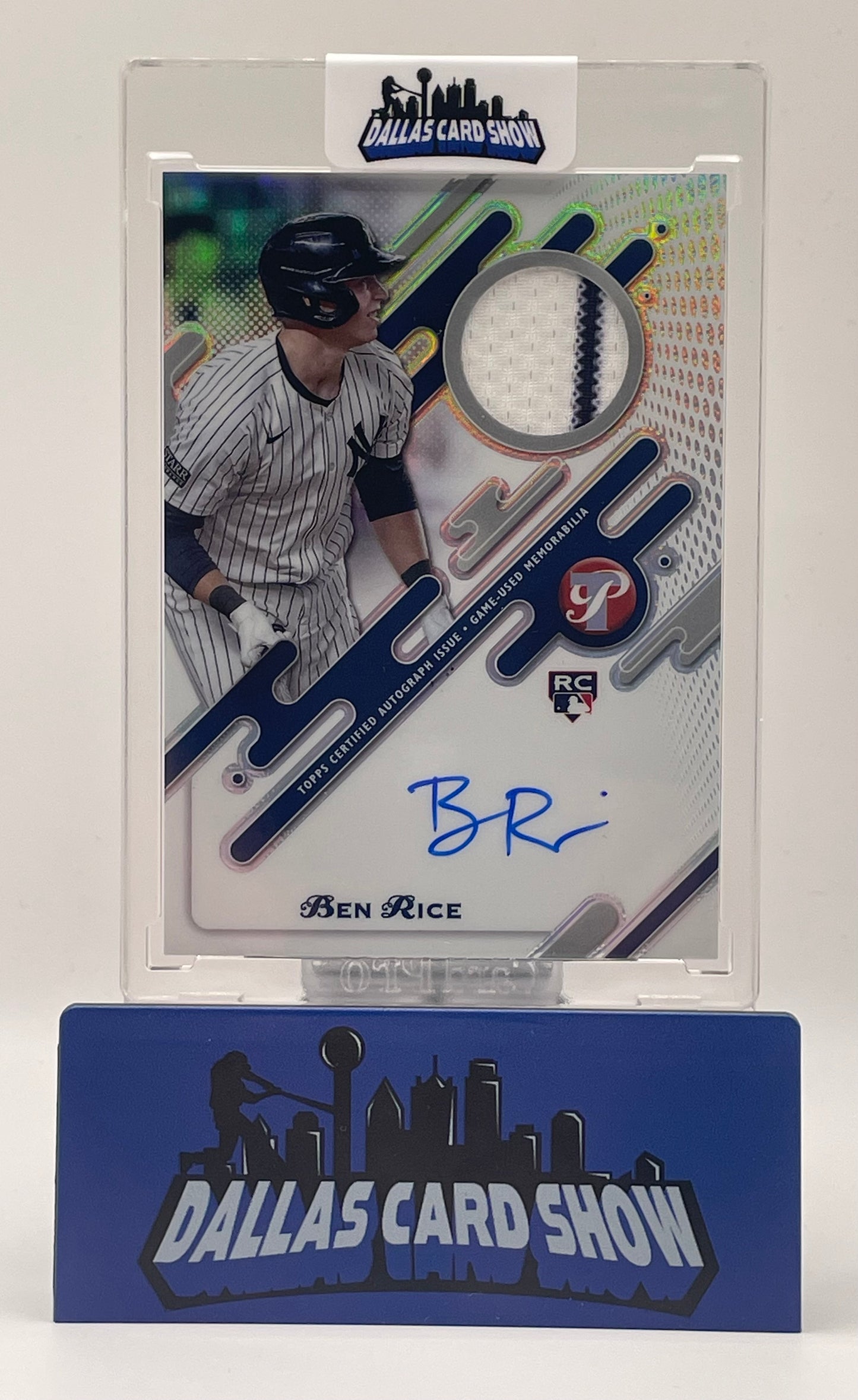 2025 Pristine #PPAR-BR Ben Rice Pristine Pieces Autograph Relic