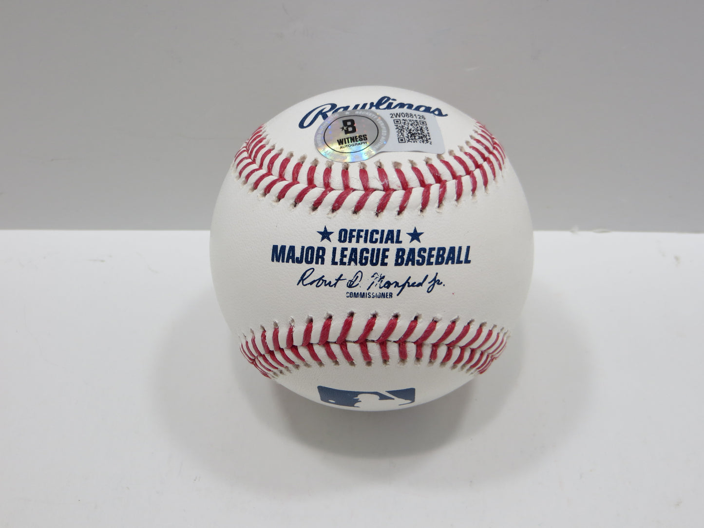 PAT PATRICK MAHOMES SR SIGNED OML BASEBALL Twins Cubs Mets Rangers w/INSC BAS