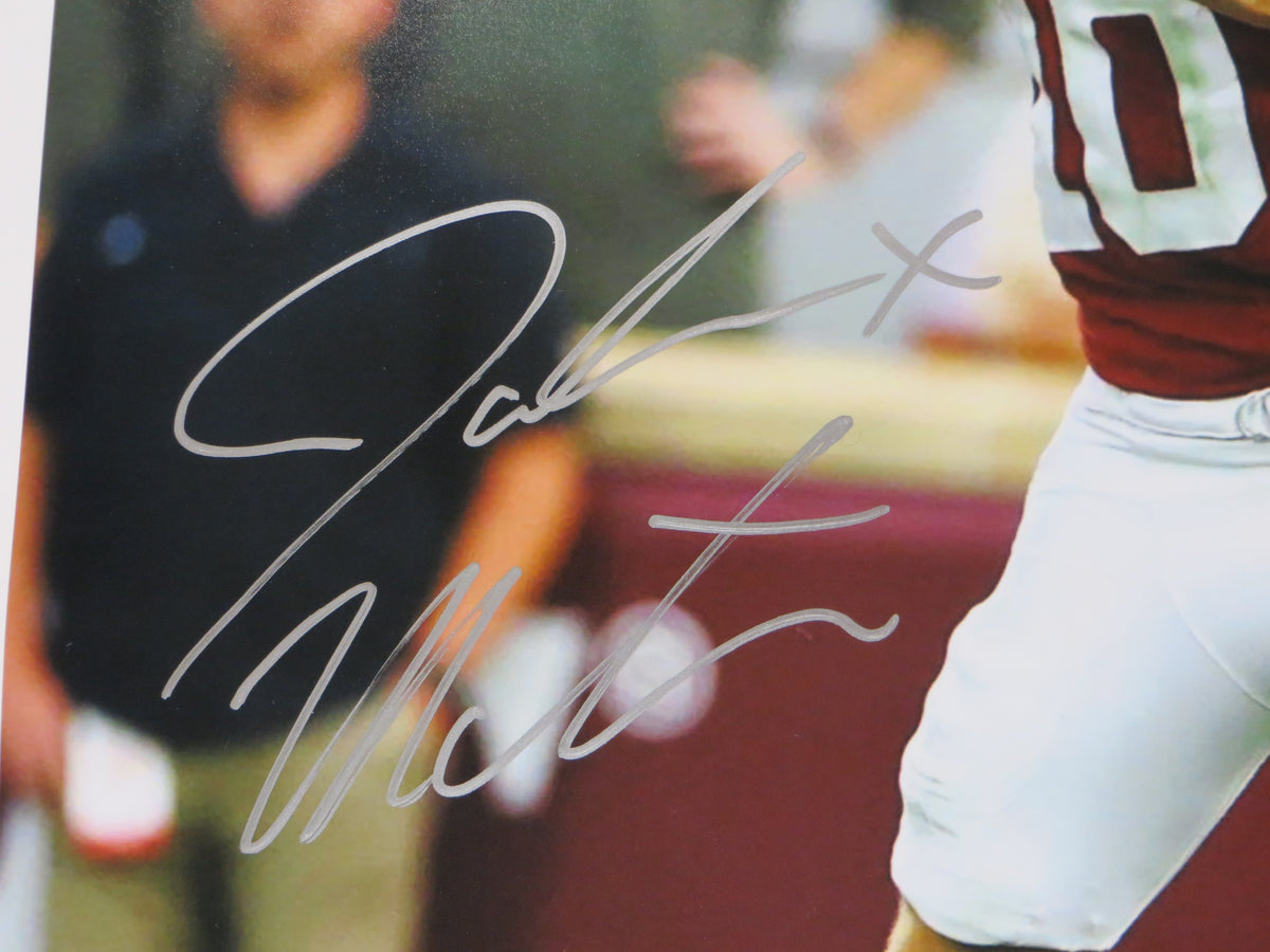 JOHN MATEER OKLAHOMA OU SOONERS SIGNED 16x20 PHOTO BAS