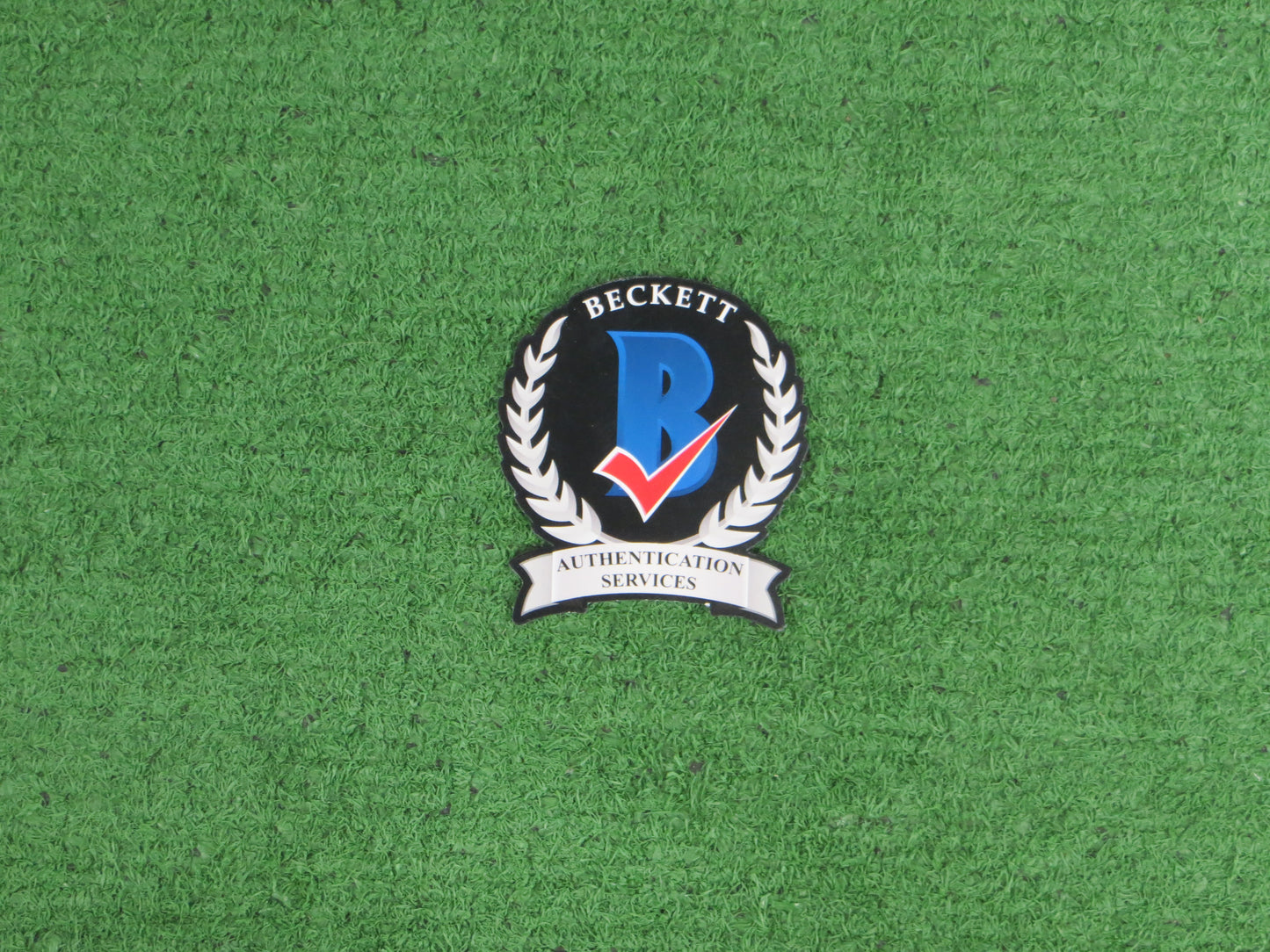 RICKEY JACKSON SIGNED New Orleans Saints Dallas Card Show 36x60 VINYL BANNER BAS COA