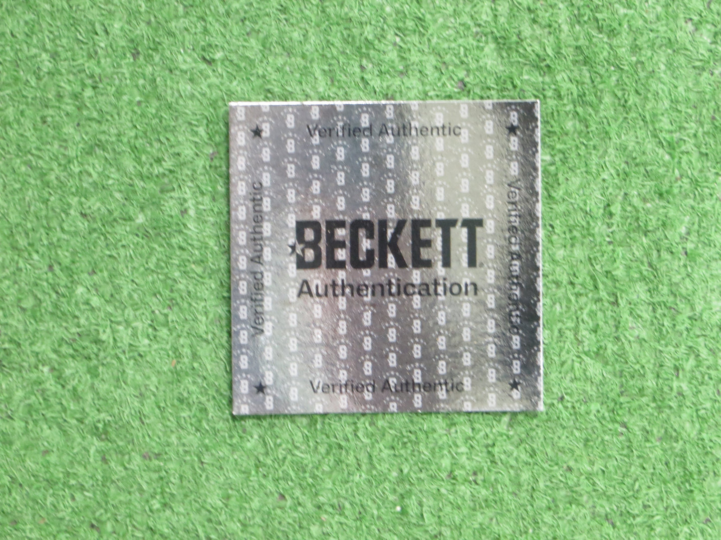 ROCKET ISMAIL DALLAS COWBOYS SIGNED 24x36 Dallas Card Show FOAM BOARD BAS