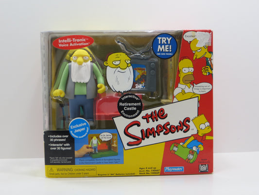 TONE RODRIGUEZ SIGNED SKETCHED Jasper - Retirement Castle SIMPSONS FIGURINE