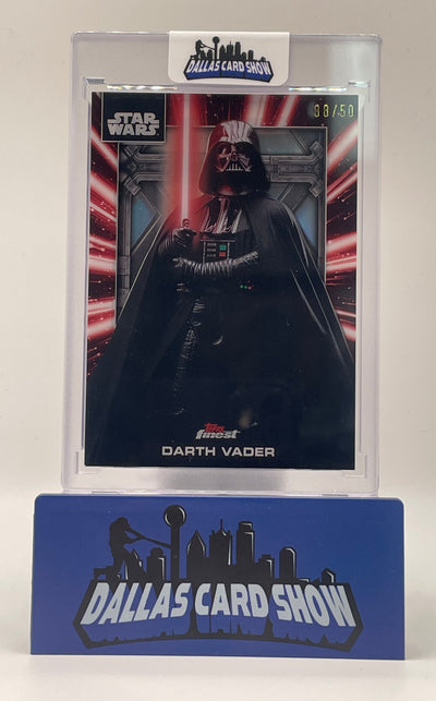 2025 Topps Finest #SAB-10 Darth Vader Lightsaber Shadowbox /50