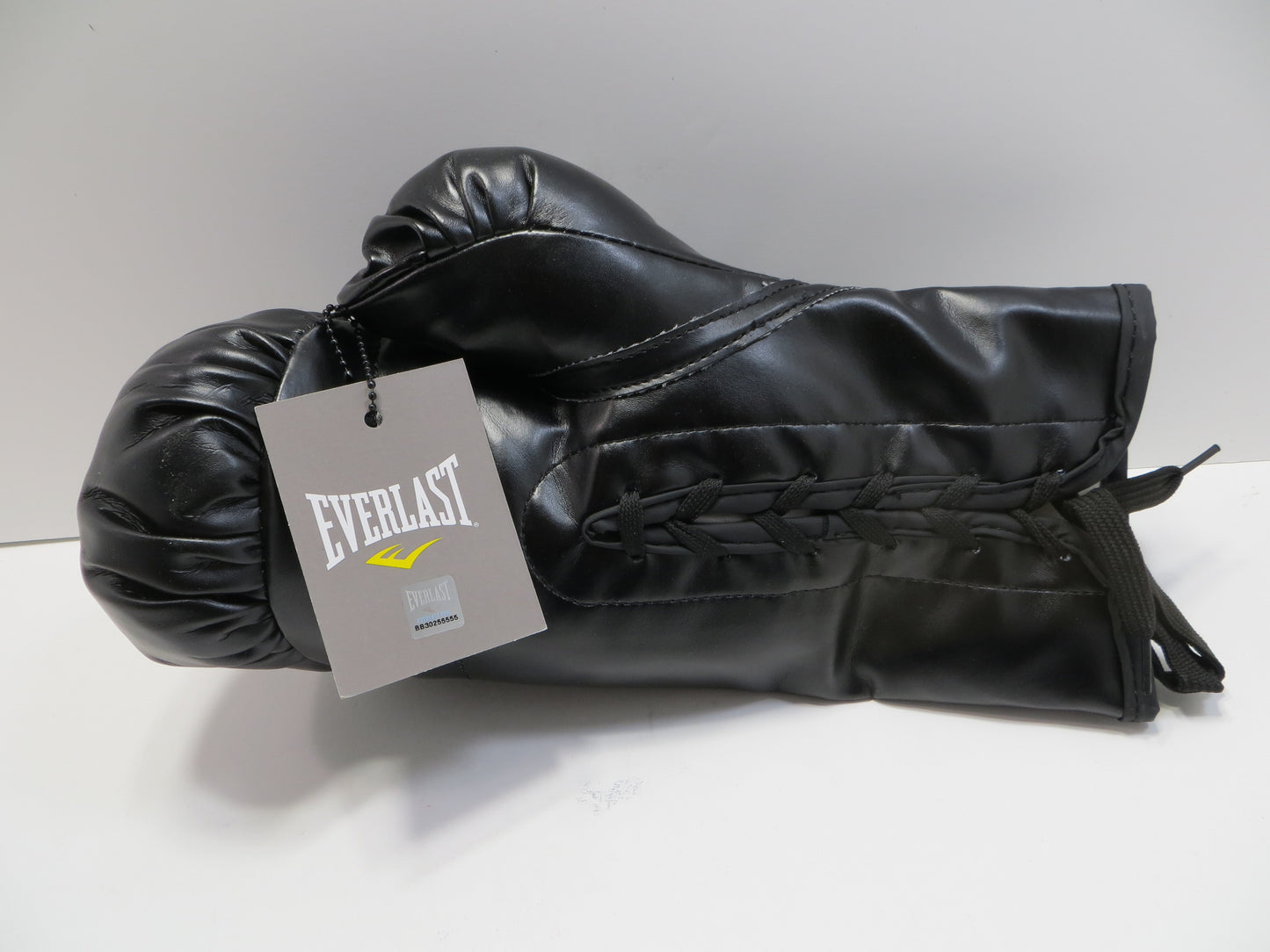 ED TOO TALL JONES SIGNED RIGHT BLACK BOXING GLOVE Dallas Cowboys BAS COA