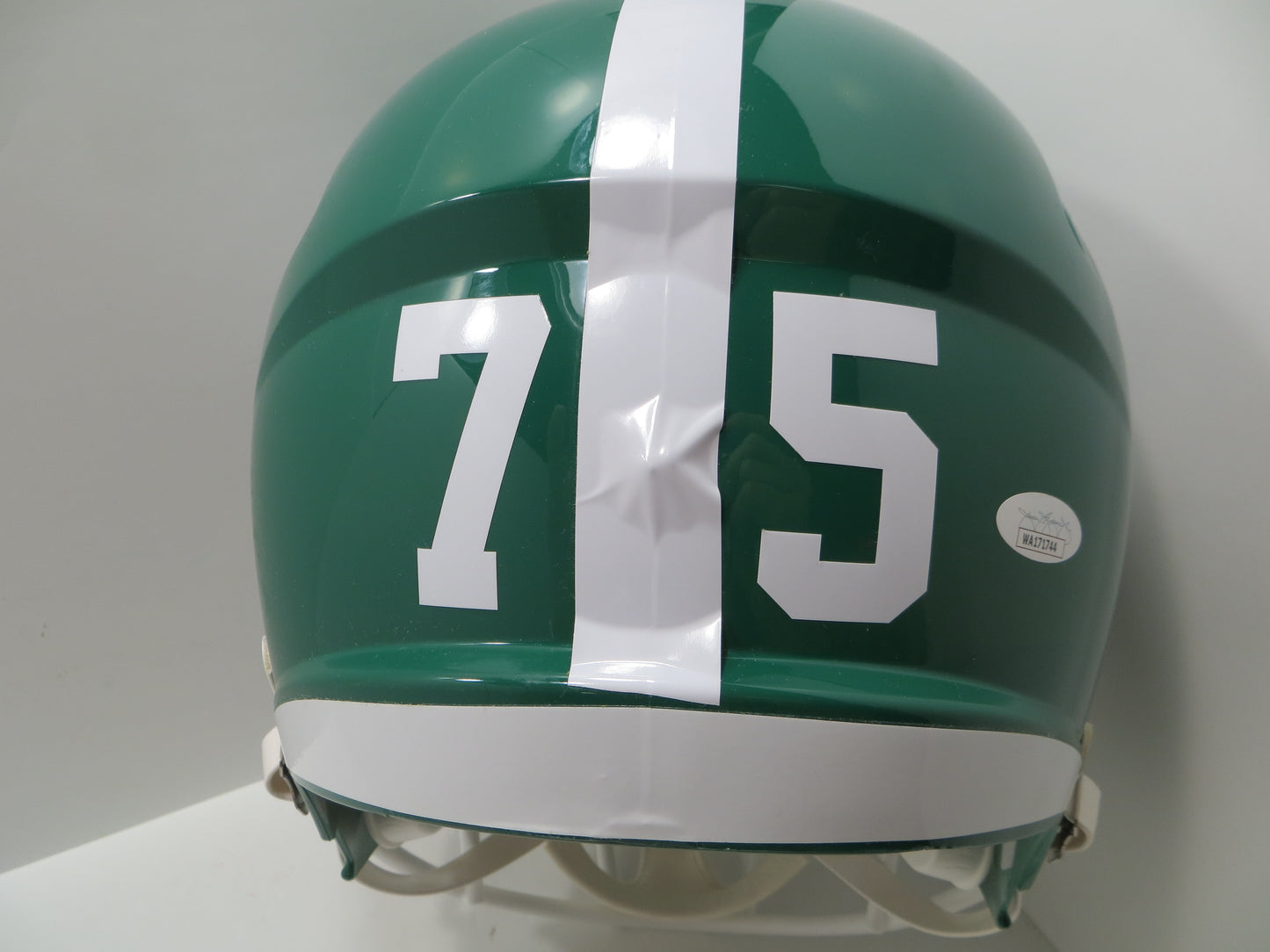 JOE GREENE NORTH TEXAS MEAN GREEN SIGNED FULL SIZE HELMET w/CHOF84 JSA COA