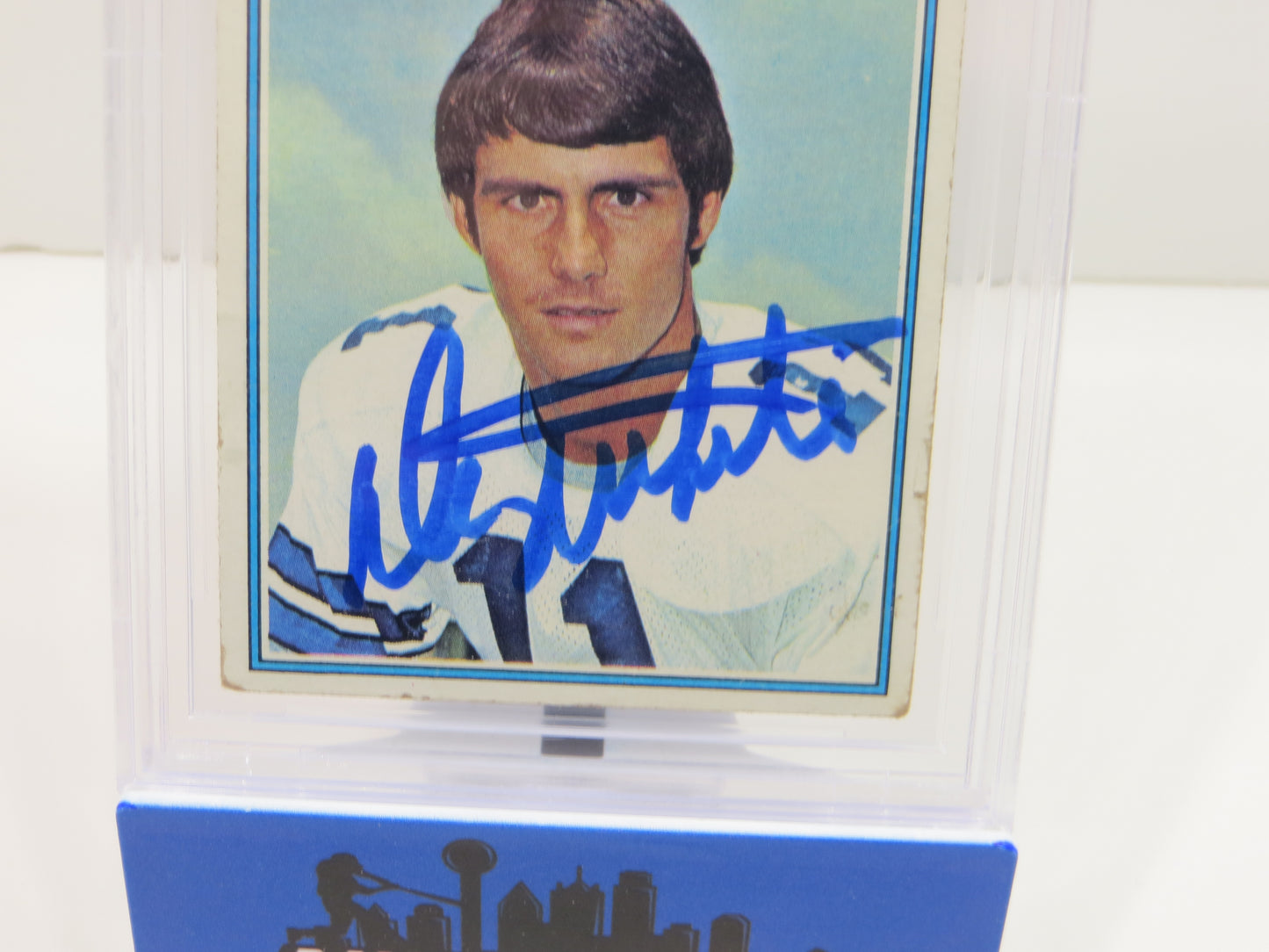 DANNY WHITE DALLAS COWBOYS SIGNED 1977 Topps #284 BGS BAS AUTO 10 Rookie