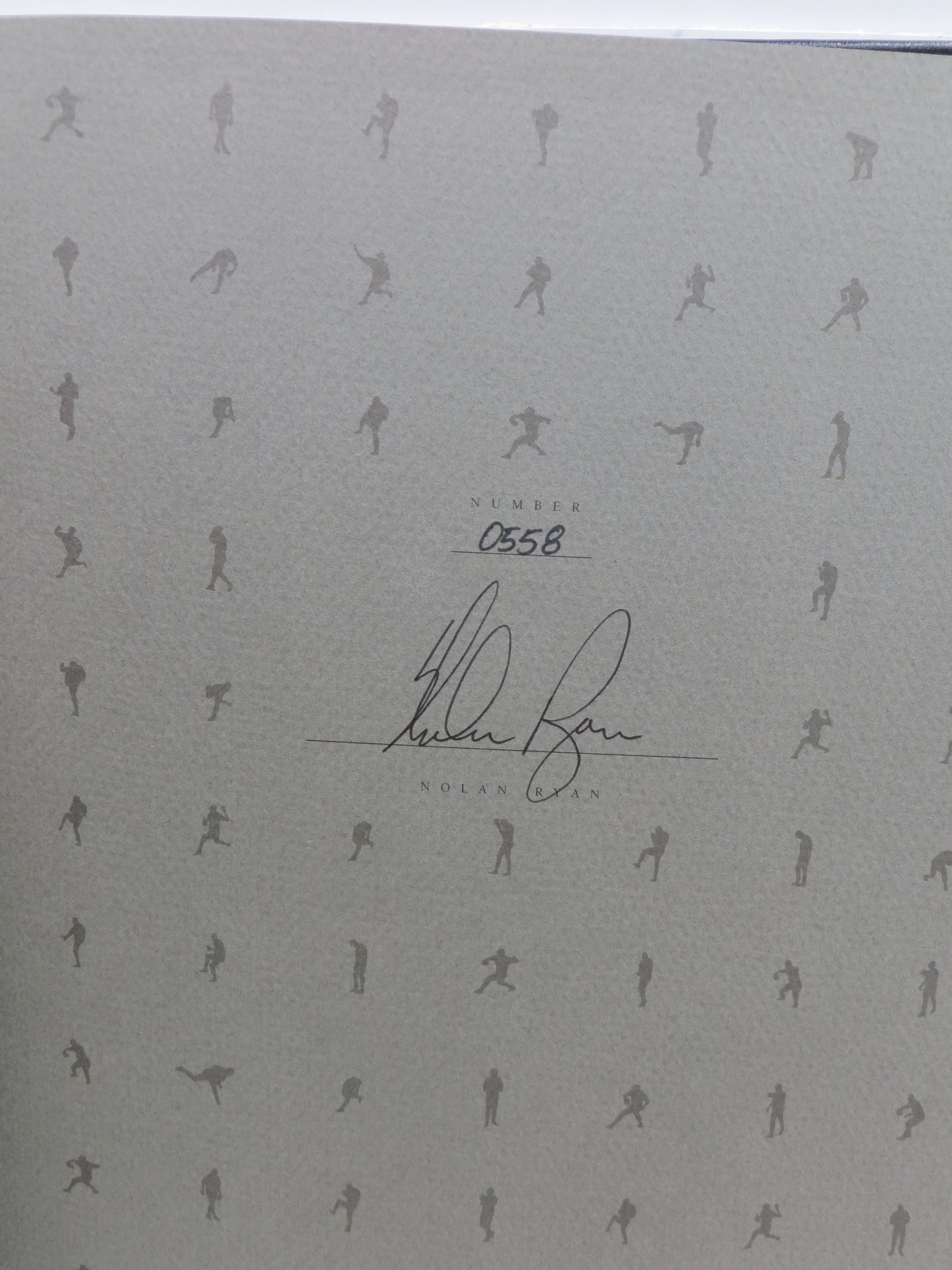 NOLAN RYAN TEXAS RANGERS ASTROS SIGNED HARD COVER w SLIPCASE PICTORIAL BOOK