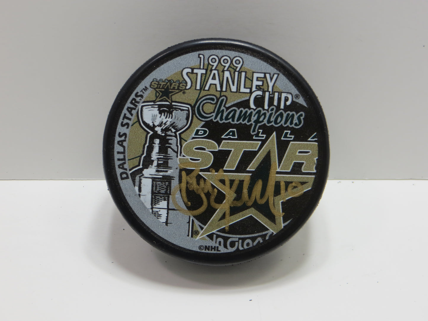 BBRIAN SKRUDLAND DALLAS STARS SIGNED 1999 Stanley Cup UCK BAS COA