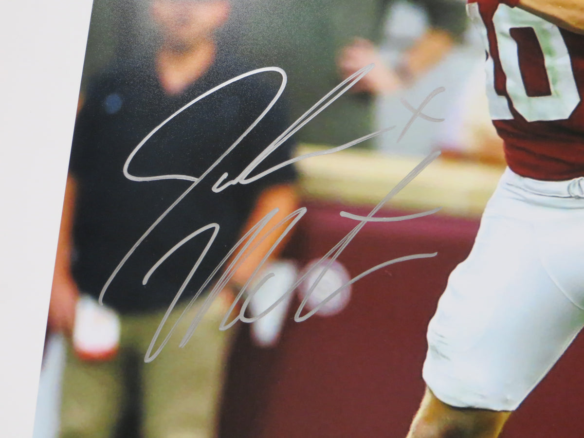 JOHN MATEER OKLAHOMA OU SOONERS SIGNED 16x20 PHOTO BAS