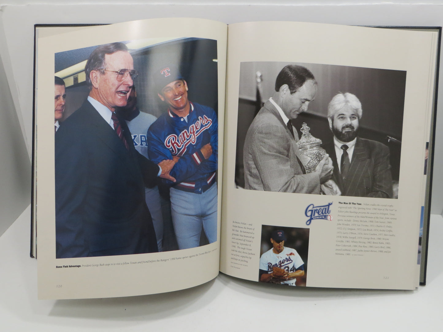 NOLAN RYAN TEXAS RANGERS ASTROS SIGNED HARD COVER w SLIPCASE PICTORIAL BOOK
