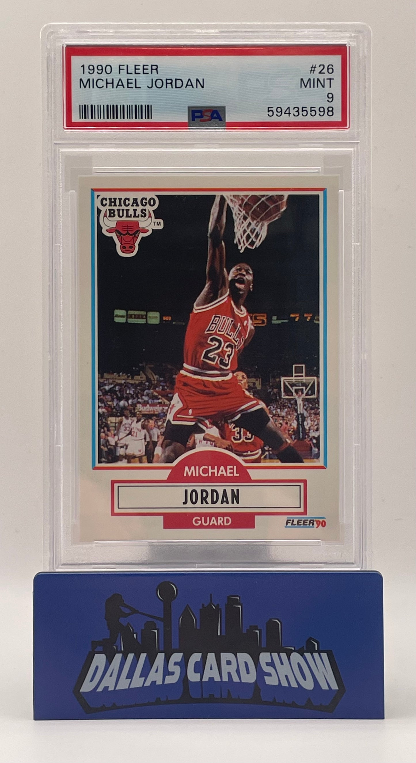 1990 Fleer #26 Michael Jordan PSA 9