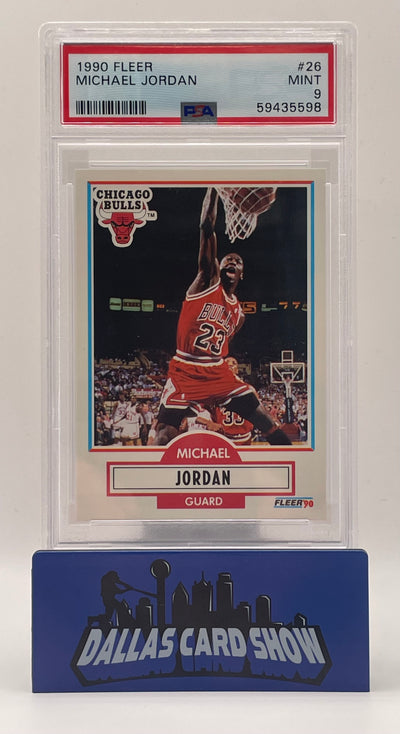 1990 Fleer #26 Michael Jordan PSA 9