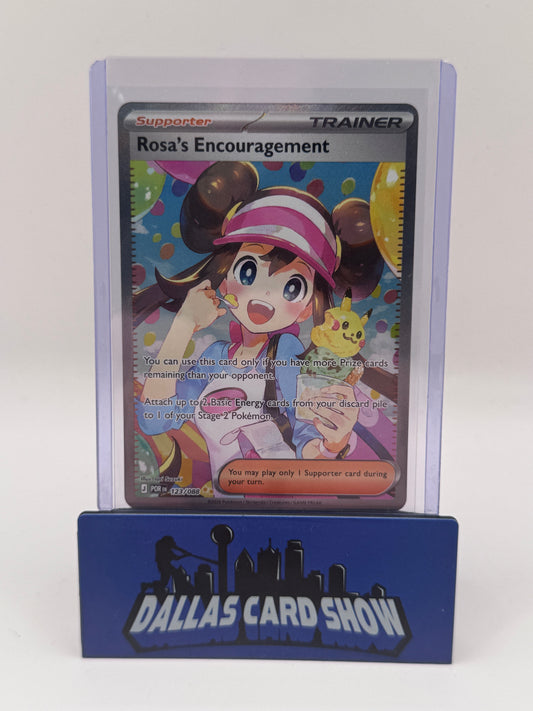 2026 Pokemon - Rosa's Encouragement (SIR) - 123/088 Perfect Order NM