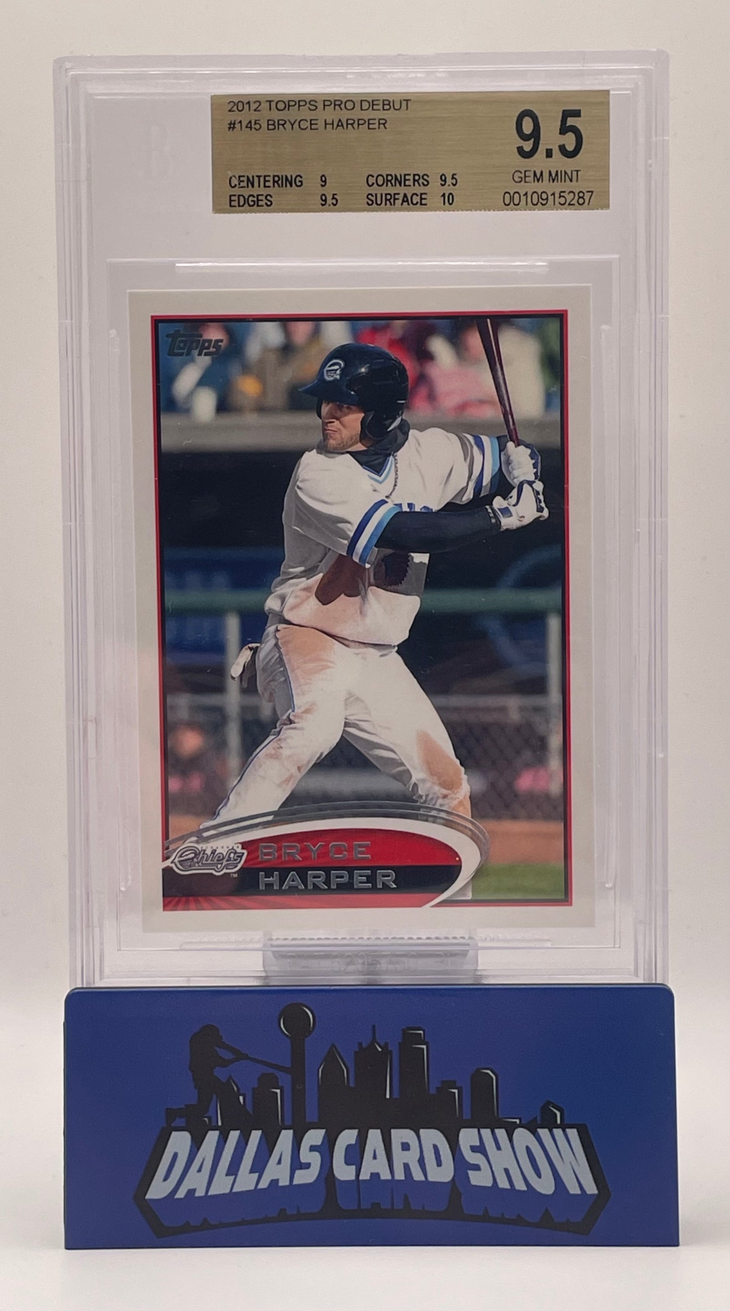 2012 Topps Pro Debut #145 Bryce Harper BGS 9.5