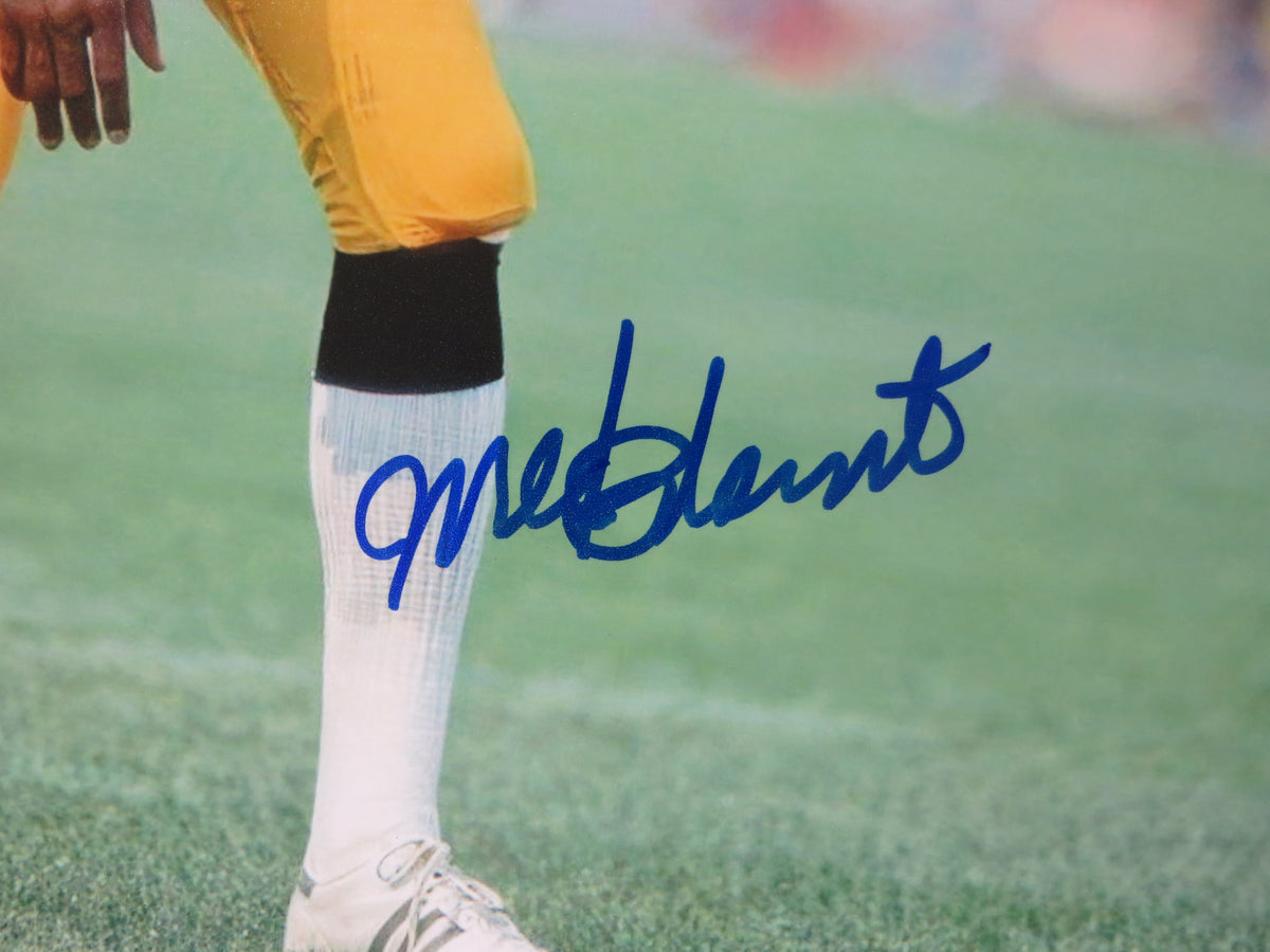 MEL BLOUNT PITTSBURGH STEELERS SIGNED 8x10 PHOTO BAS