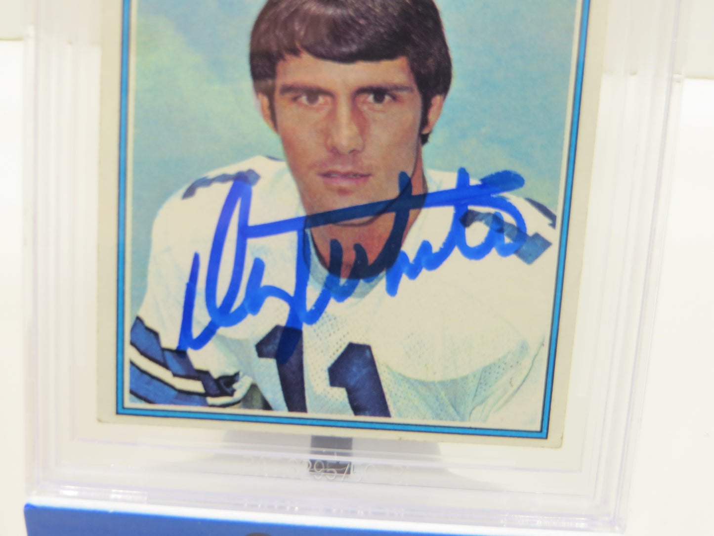 DANNY WHITE DALLAS COWBOYS SIGNED 1977 Topps #284 BGS BAS Rookie
