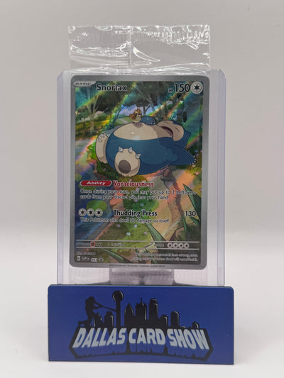 2023 Pokemon - Snorlax (Illustration Rare) - SVP 051 Black Star Promo SEALED