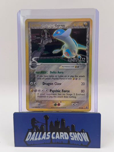 2005 Pokemon - Latios (Rev. Holo) - 9/113 EX Delta Species LP