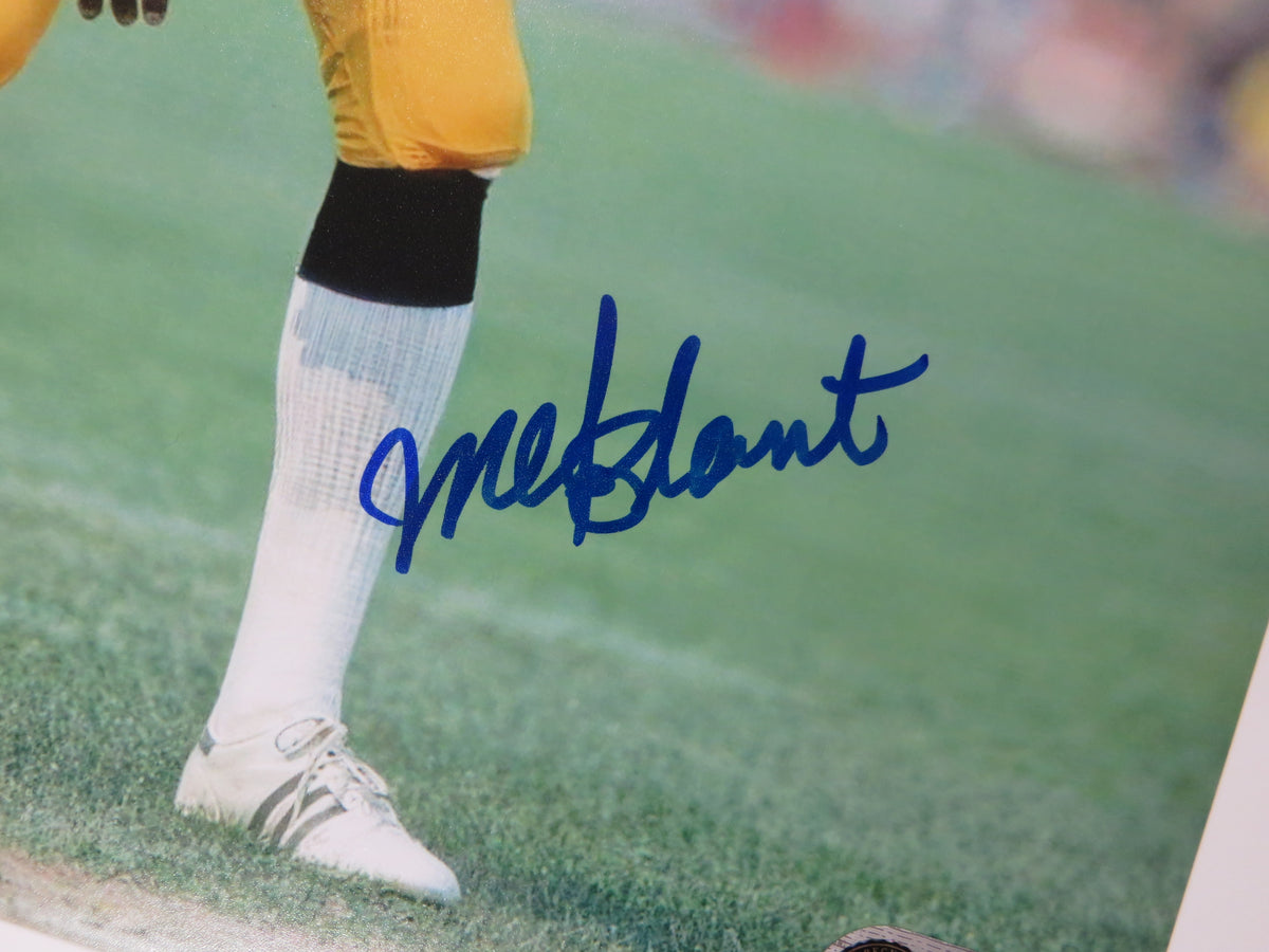 MEL BLOUNT PITTSBURGH STEELERS SIGNED 8x10 PHOTO BAS
