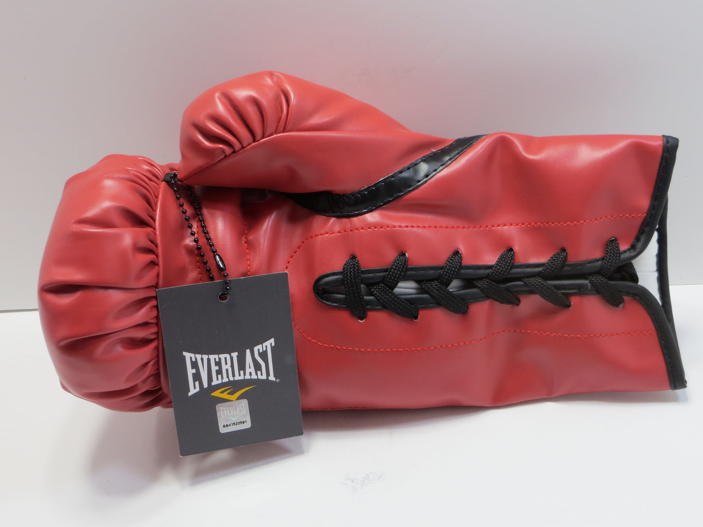 ED TOO TALL JONES SIGNED RIGHT RED BOXING GLOVE Dallas Cowboys BAS COA