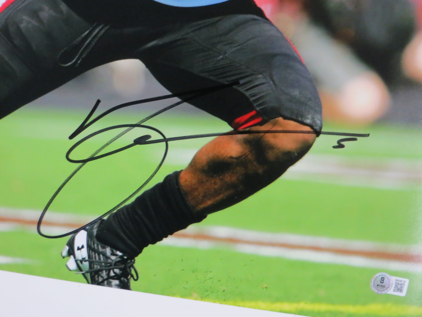 MICHAEL CRABTREE Texas Tech Red Raiders SIGNED 16x20 PHOTO BAS COA