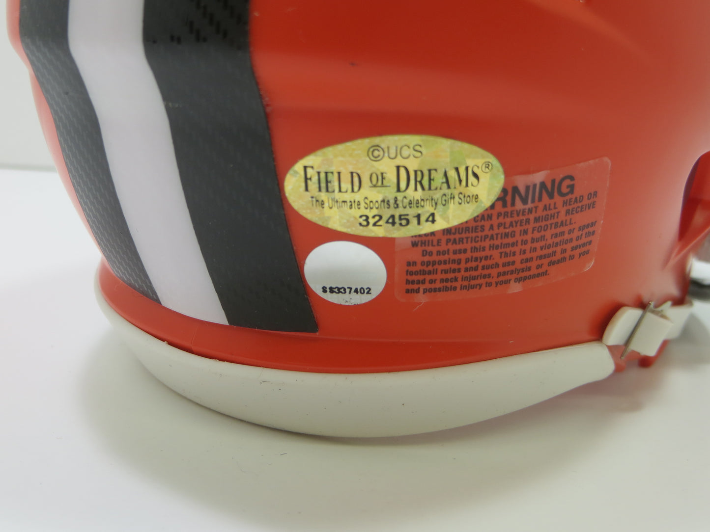 BAKER MAYFIELD CLEVELAND BROWNS SIGNED RIDDELL MINI HELMET Steiner Field of Dreams