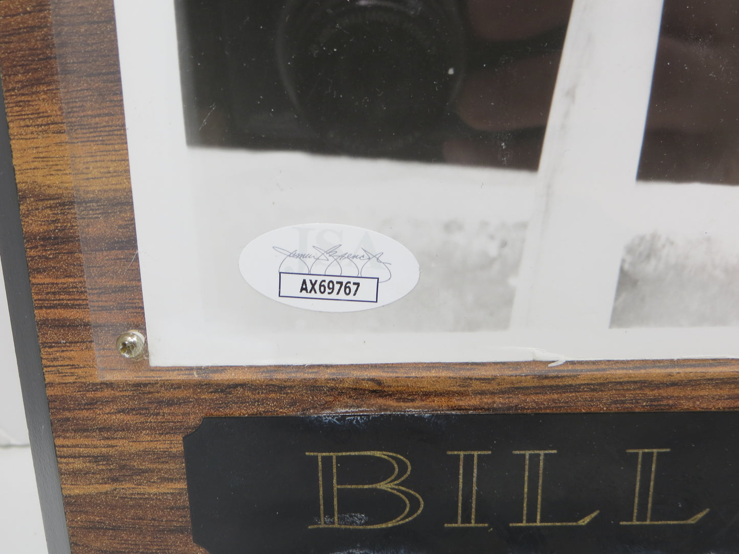 TED WILLIAMS & BILL TERRY SIGNED 400 HITTERS PLAQUE Boston Red Sox NY Giants JSA