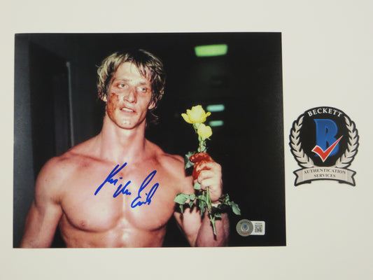 KEVIN VON ERICH SIGNED 8x10 PHOTO YELLOW ROSE WWE WWCW WWF BAS COA