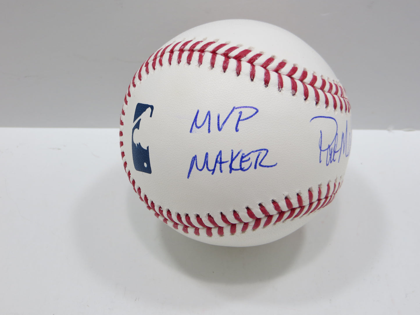 PAT PATRICK MAHOMES SR SIGNED OML BASEBALL Twins Cubs Mets Rangers w/INSC BAS