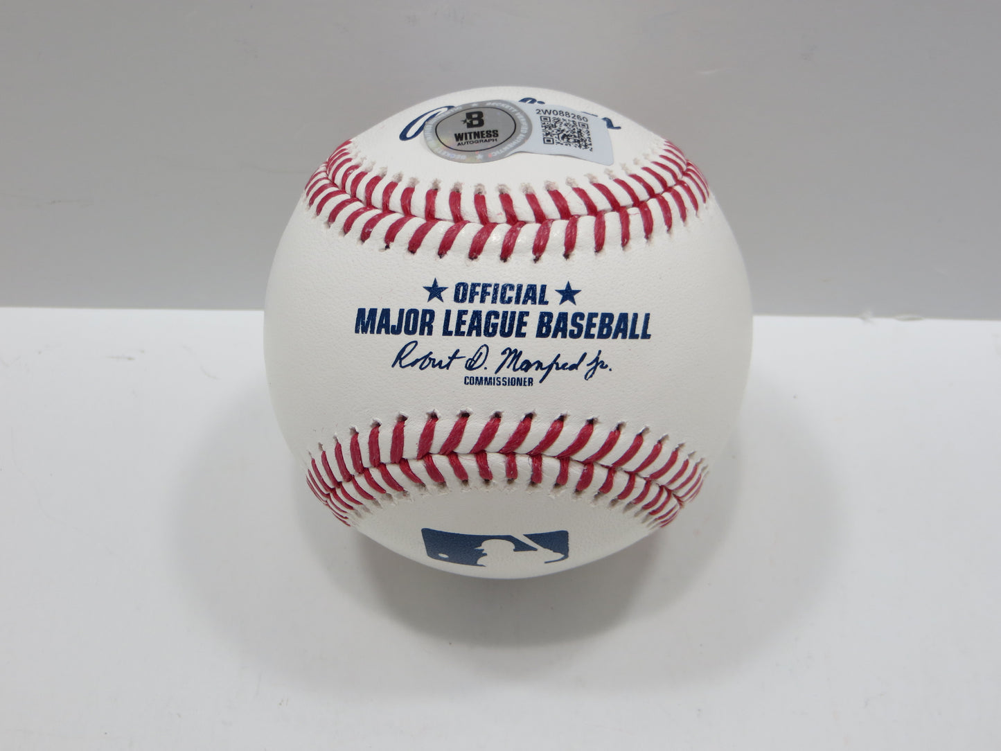 PAT PATRICK MAHOMES SR SIGNED OML BASEBALL Twins Cubs Mets Rangers w/INSC BAS