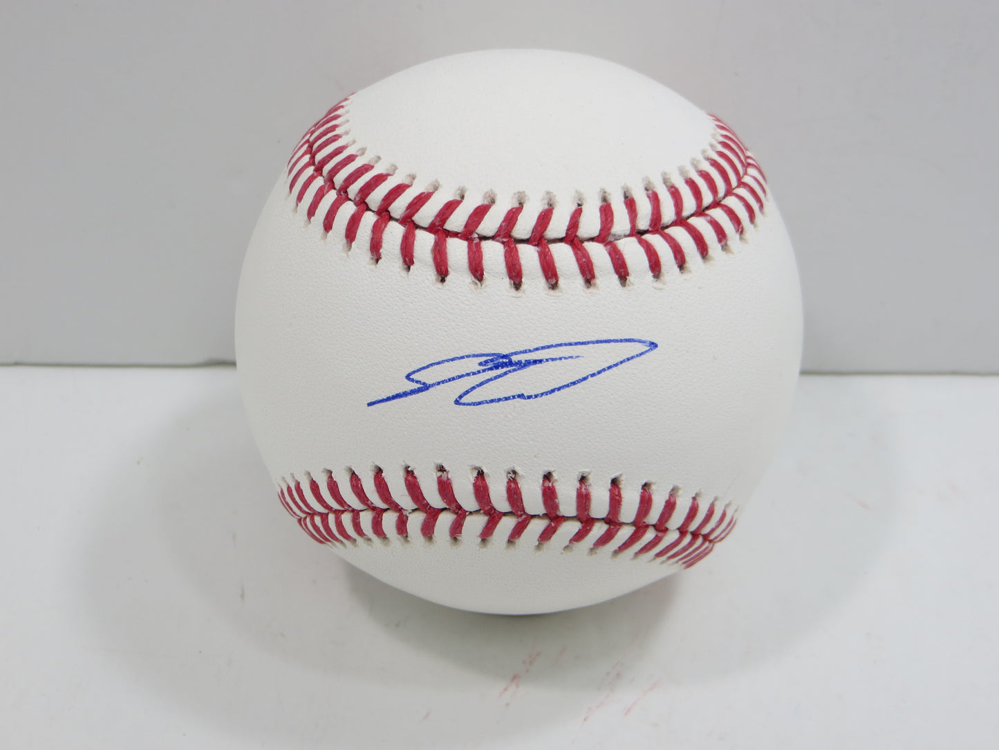 SEBASTIAN WALCOTT TEXAS RANGERS SIGNED RAWLINGS OML BASEBALL BAS COA