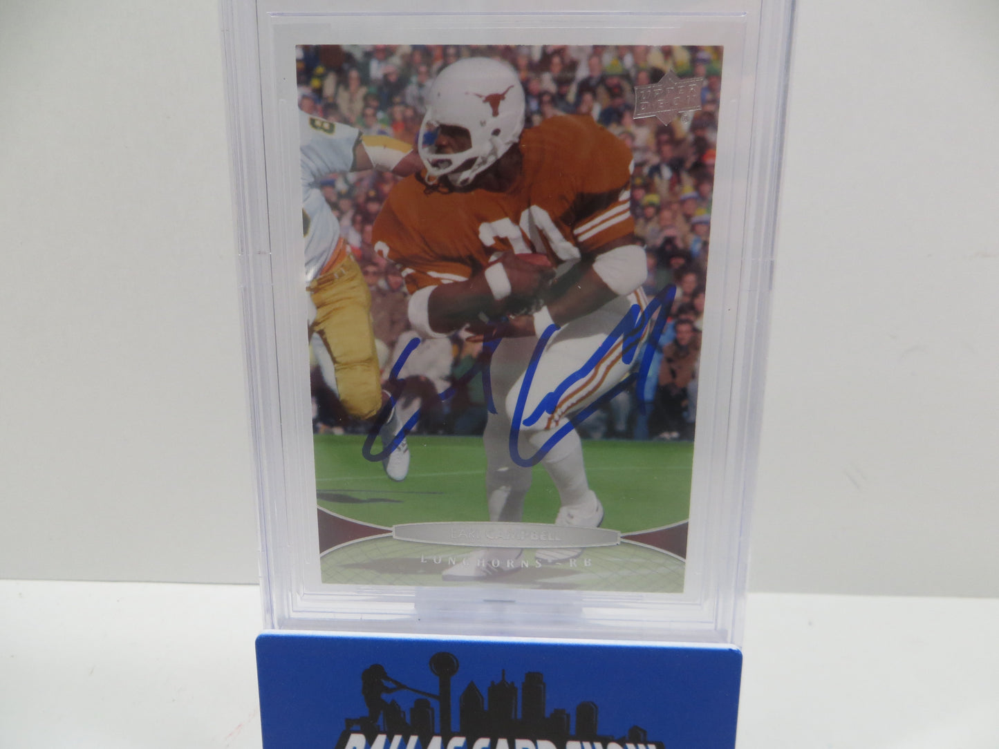 2012 UPPER DECK #19 EARL CAMPBELL BGS 10 AUTO