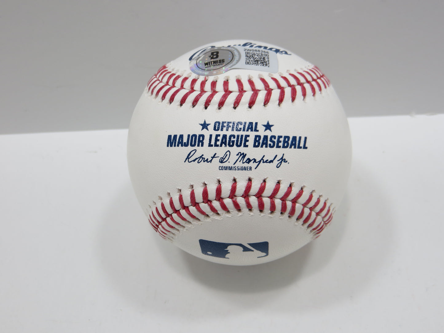 PAT PATRICK MAHOMES SR SIGNED OML BASEBALL Twins Cubs Mets Rangers w/INSC BAS