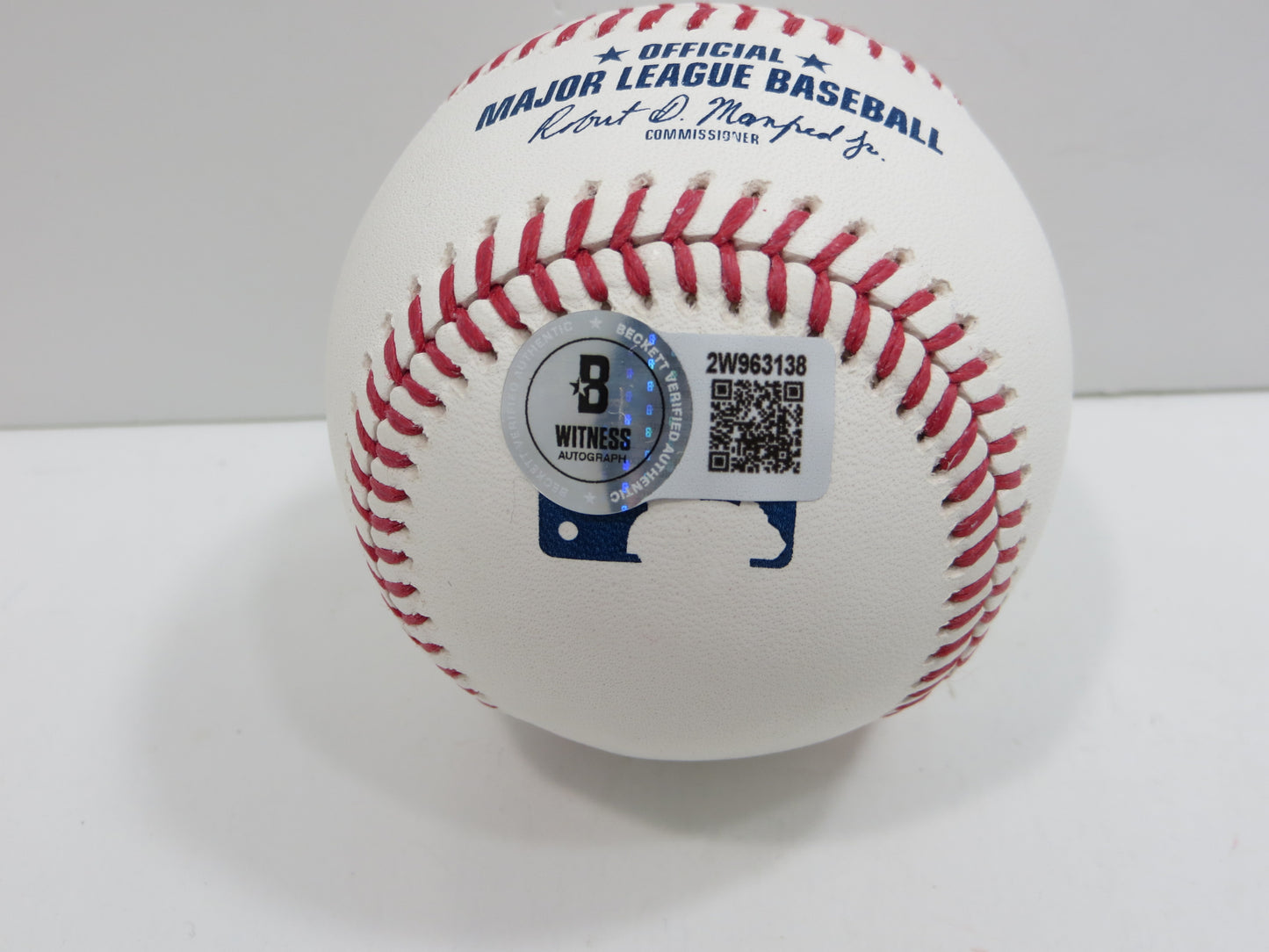 SEBASTIAN WALCOTT TEXAS RANGERS SIGNED RAWLINGS OML BASEBALL BAS COA