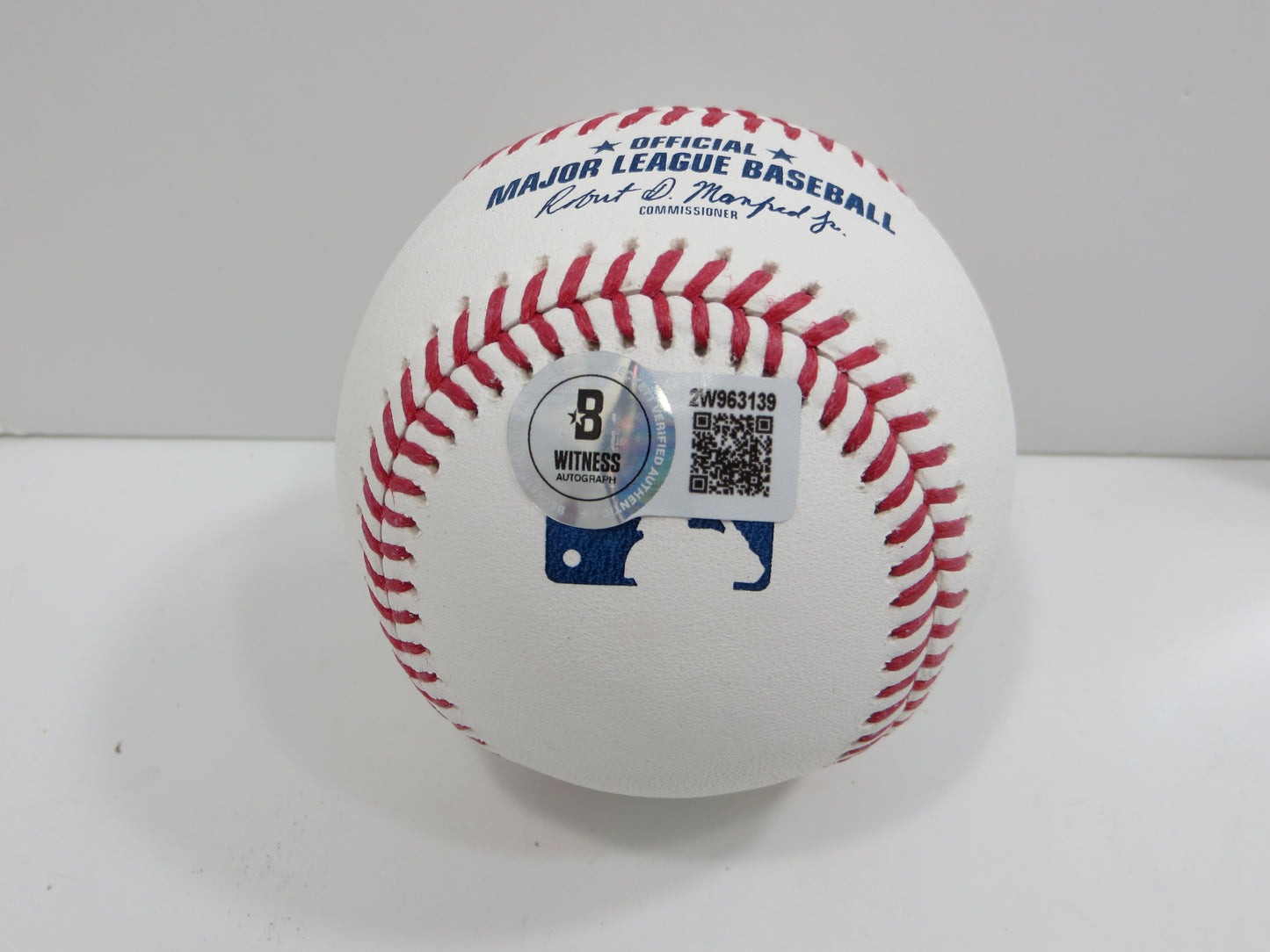 SEBASTIAN WALCOTT TEXAS RANGERS SIGNED RAWLINGS OML BASEBALL BAS COA