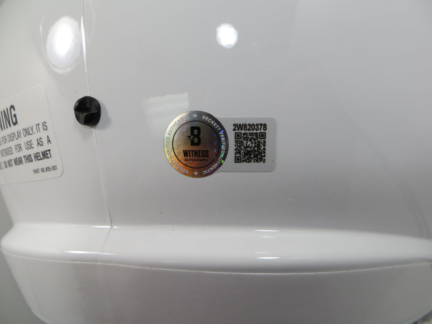 RICKY WILLIAMS TEXAS UT LONGHORNS SIGNED STATS Fullsize HELMET LONGHORNS BAS