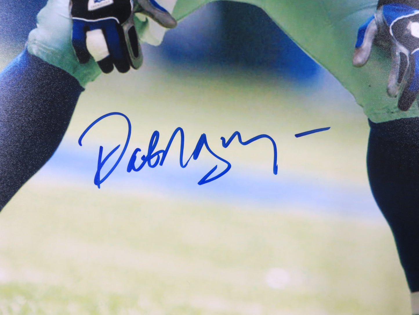 DAT NGUYEN DALLAS COWBOYS SIGNED 16x20 PHOTO Texas A&M Aggies FOCUSED BAS