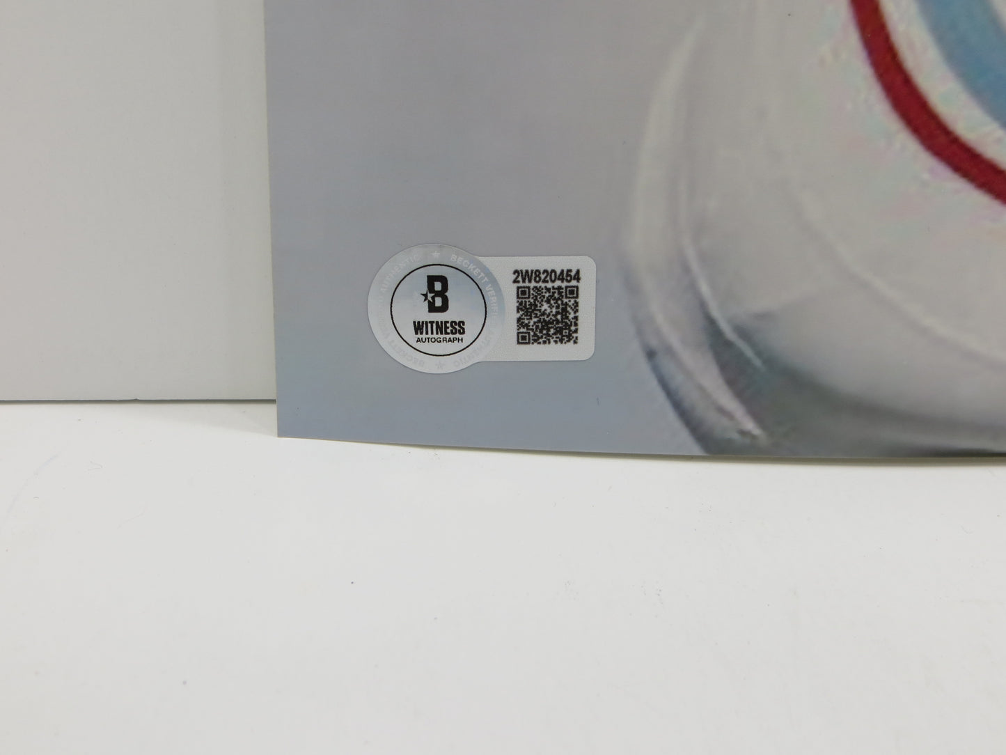 EARL CAMPBELL Houston Oilers HOOK 'EM SIGNED 8x10 PHOTO Texas Longhorns BAS